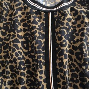 Cheetah print full sleeve dress perfect for fall